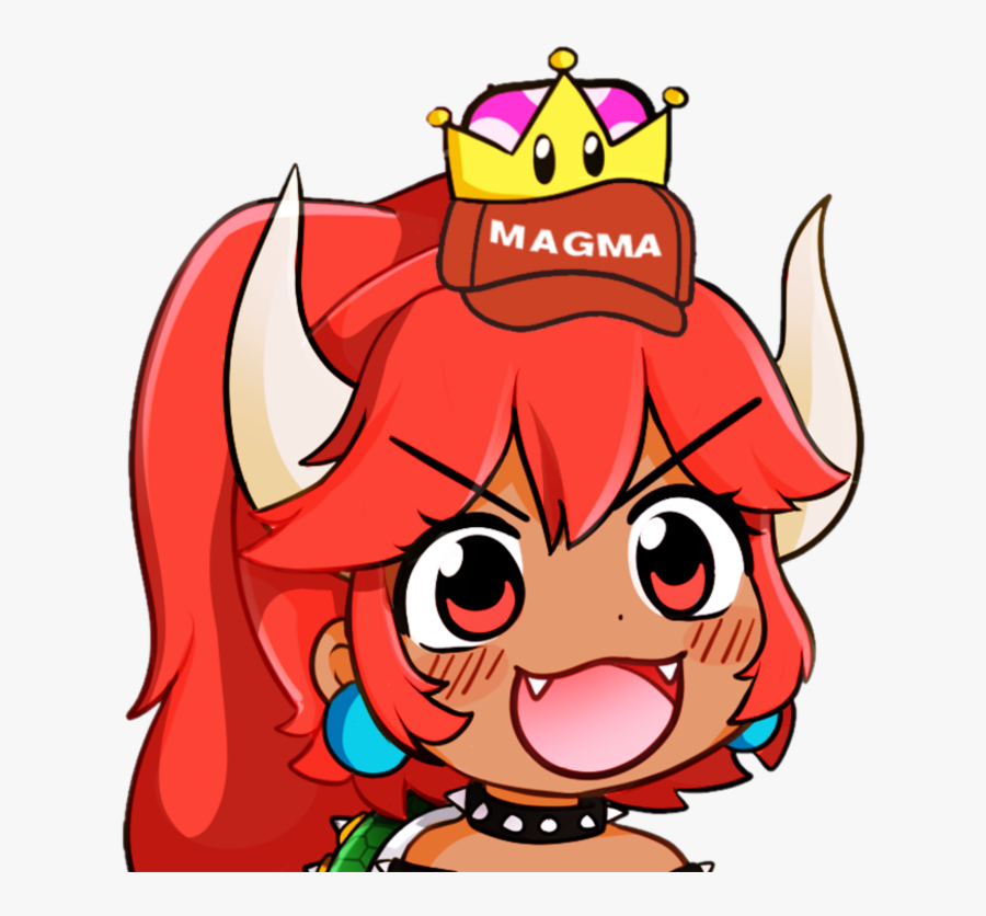 Bowsette Png Clipart , Png Download - Bowsette Red, Transparent Clipart