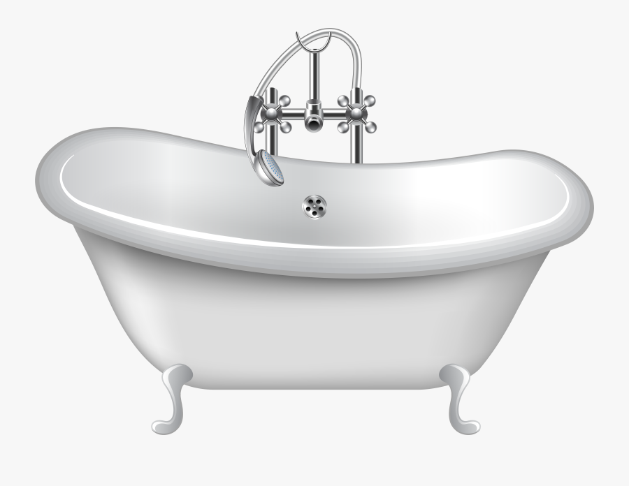 Bathtub Png Clip Art - Bathtub, Transparent Clipart