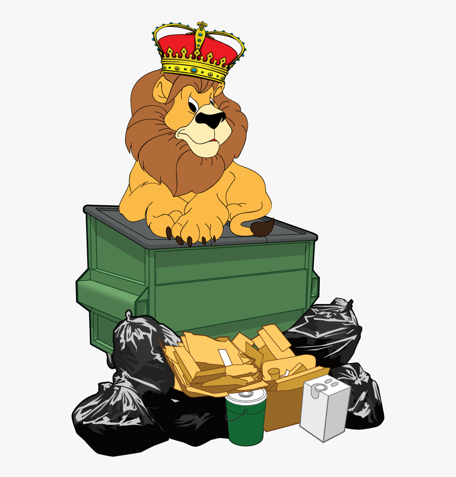 Best Trash Removal Service - King Of The Trash Pile, Transparent Clipart