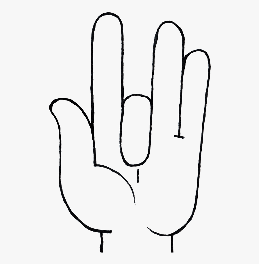 Hand Symbol Similar Shocker, Transparent Clipart