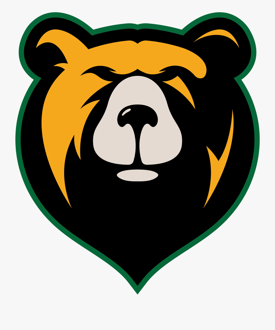 Grizzly Clipart Aggressive Bear - Bear Mascot Logo Png, Transparent Clipart