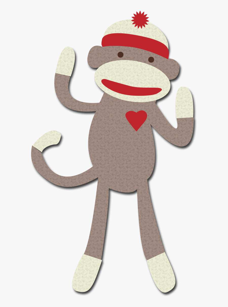 Sock Monkey Clip Art - Clip Art Sock Monkey, Transparent Clipart