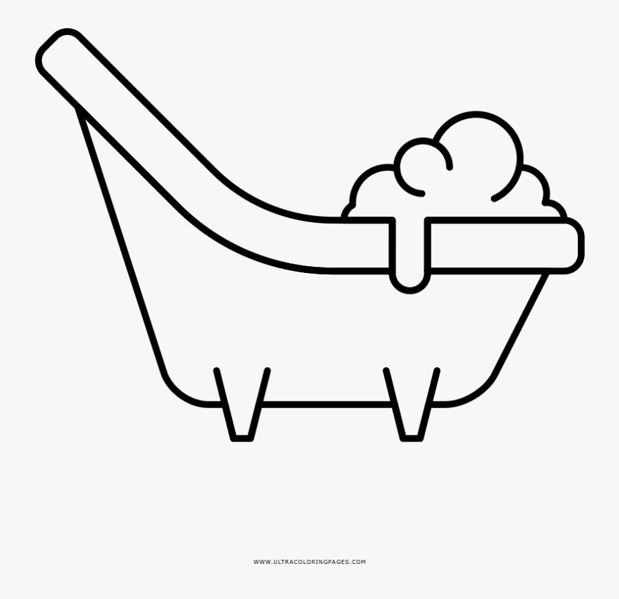 Best Bath Coloring Photos - Line Art, Transparent Clipart