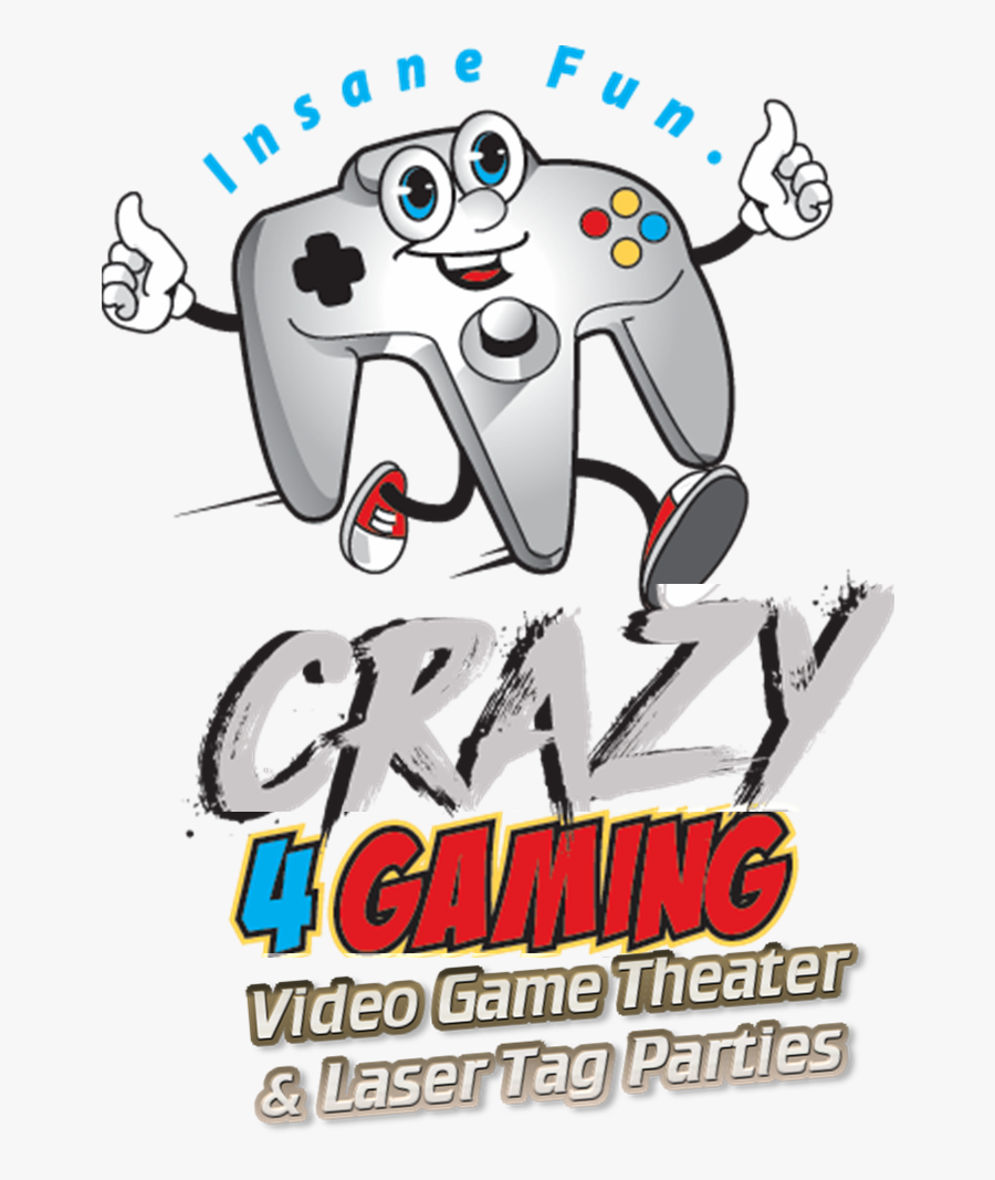 The Ultimate Video Game Truck And Laser Tag Party In - Cartoon, Transparent Clipart
