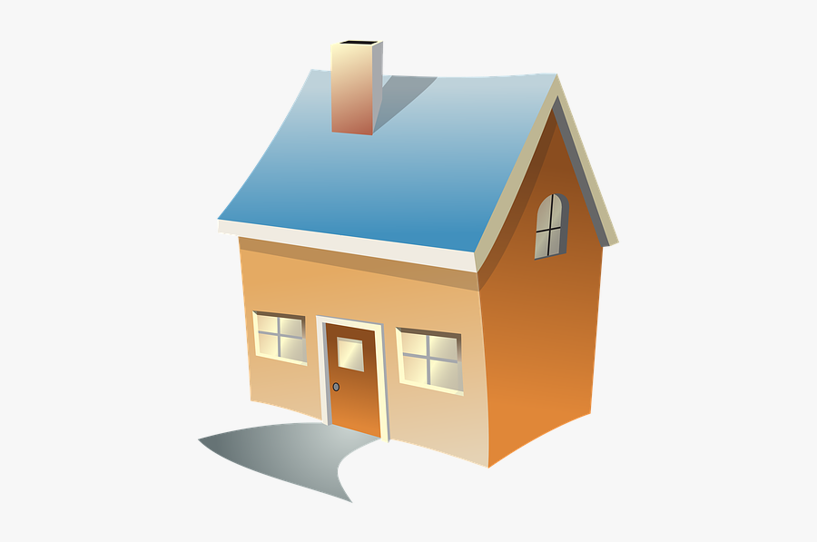 Clip Art, Hause, Home, Roof, Design, Construction - Real Property, Transparent Clipart