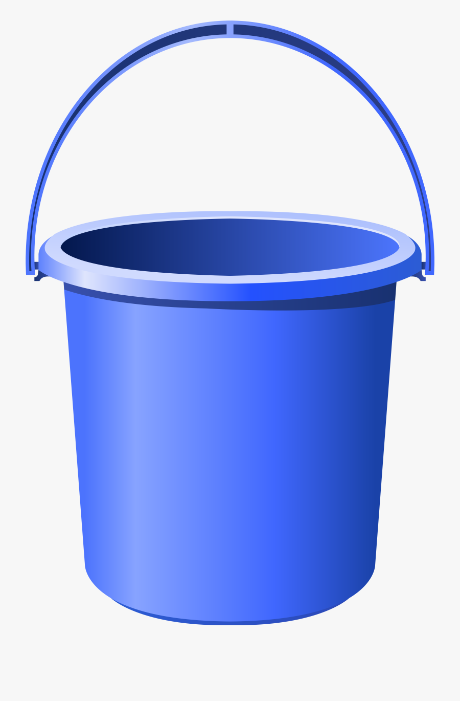 Blue Bucket Png Clip Art Image - Bathtub, Transparent Clipart