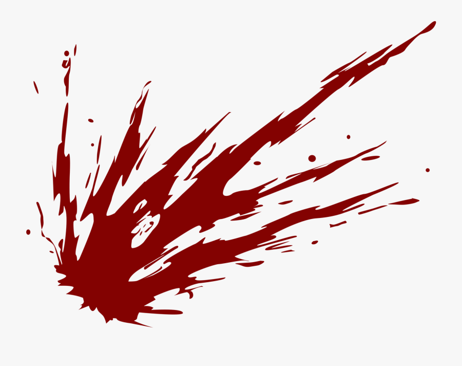 Splatter Clipart Burst - Blood Splatter Png, Transparent Clipart