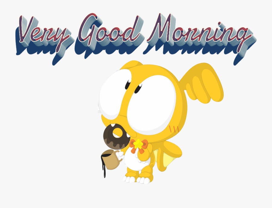 Very Good Morning Png Clipart - Cartoon, Transparent Clipart