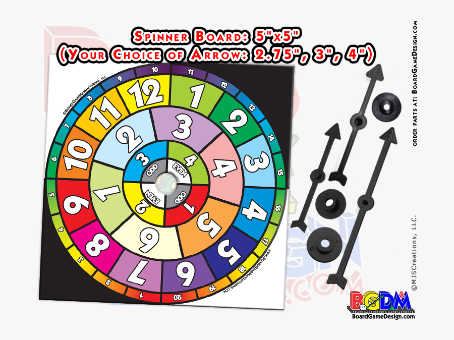 Gaming Clipart Game Spinner - Circle, Transparent Clipart
