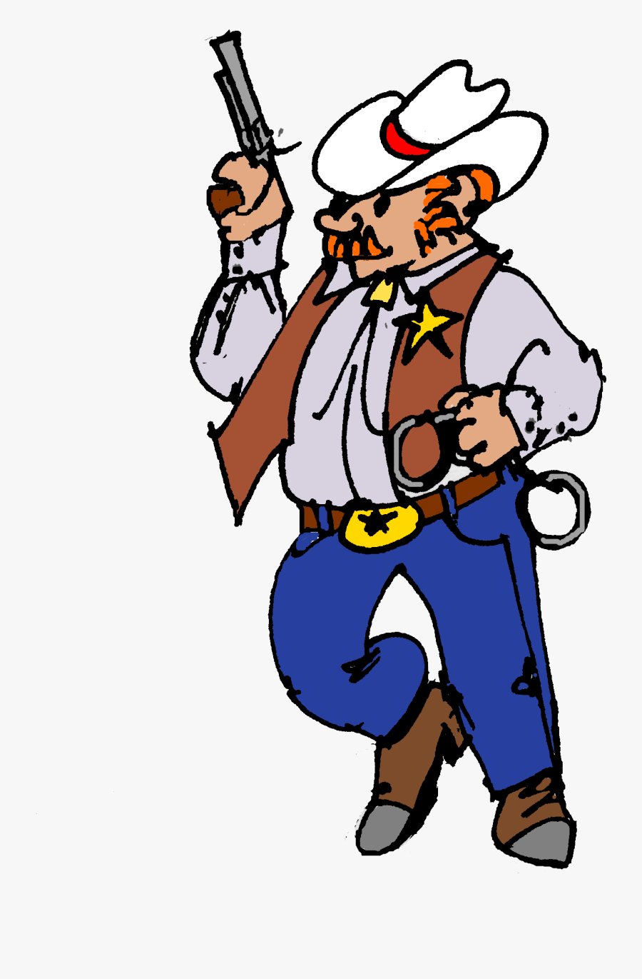 Transparent Background Sheriff Clipart, Transparent Clipart