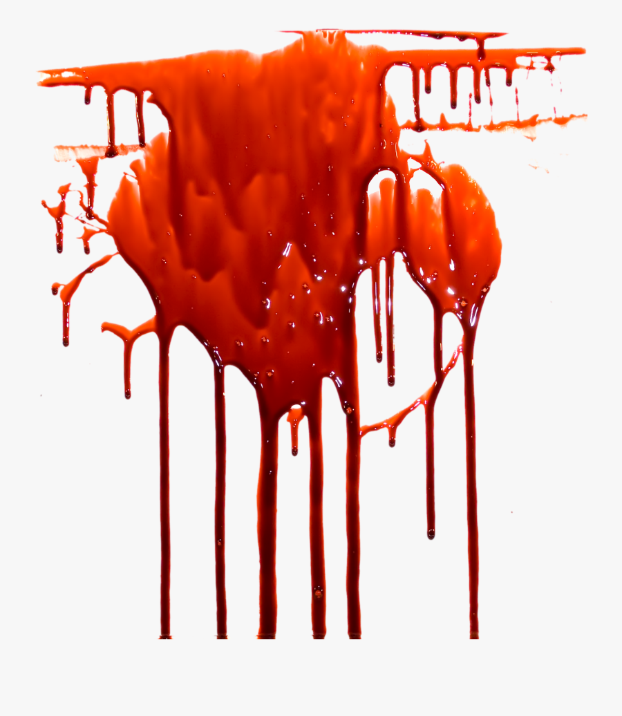 Transparent Blood Dripping, Transparent Clipart