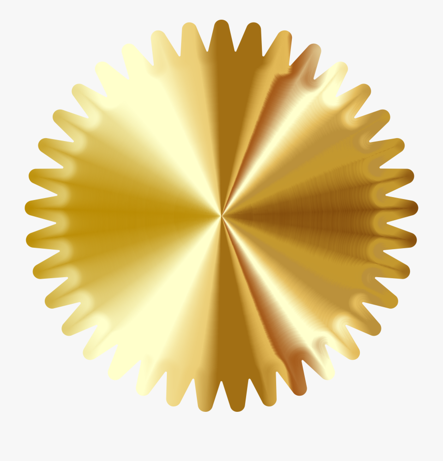 Clip Art Image Transparent Library - Golden Seal Of Approval, Transparent Clipart