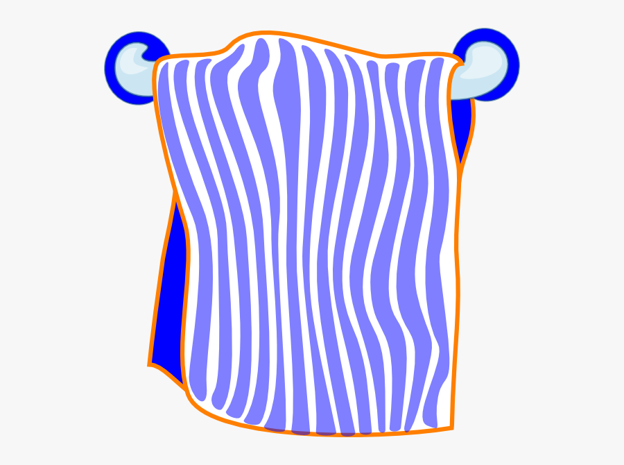 Bath Towel Blue Clip Art At Clker - Bath Towel Clip Art , Free Transparen.....