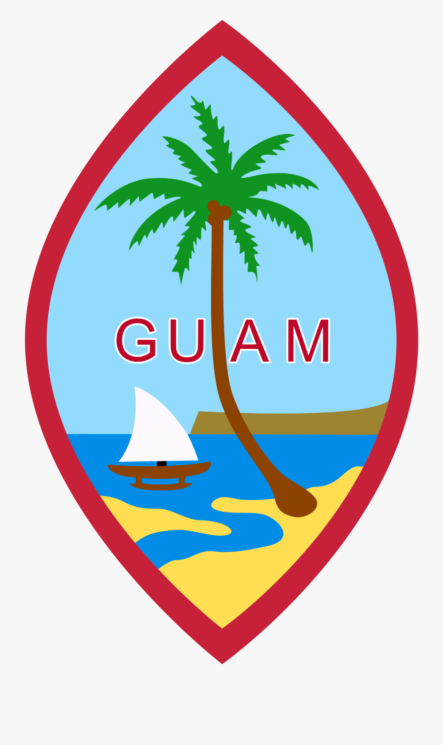 Guam Seal Clipart , Png Download - Transparent Guam Seal, Transparent Clipart