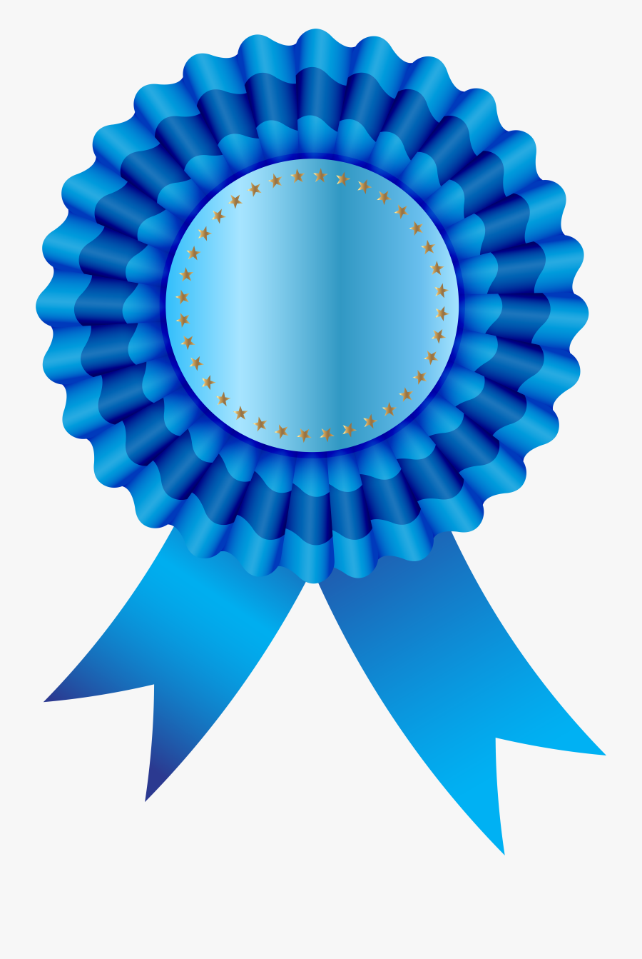 Seal Clipart Free - Transparent Background Blue Ribbon, Transparent Clipart