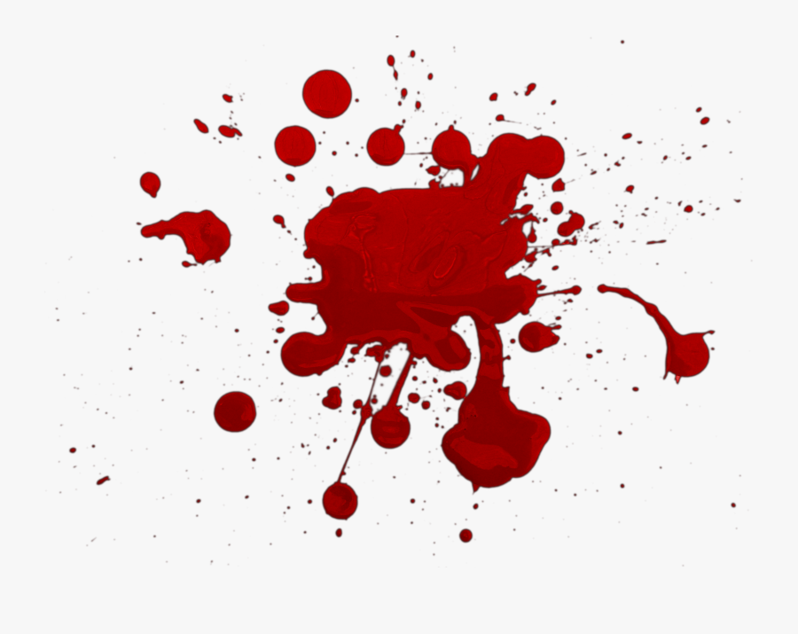 Transparent Blood Drip Png - Blood Splat Blood Cartoon Png, Transparent Clipart