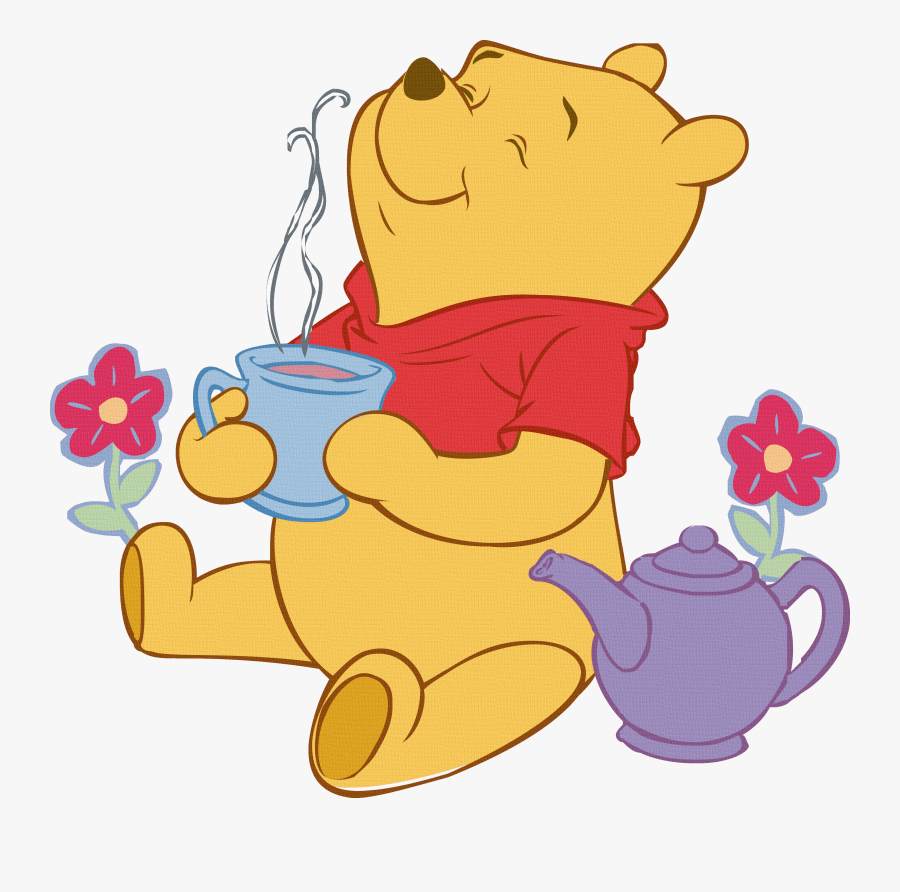Winnie The Pooh Morning Clip Art - Winnie The Pooh Good Afternoon, Transparent Clipart