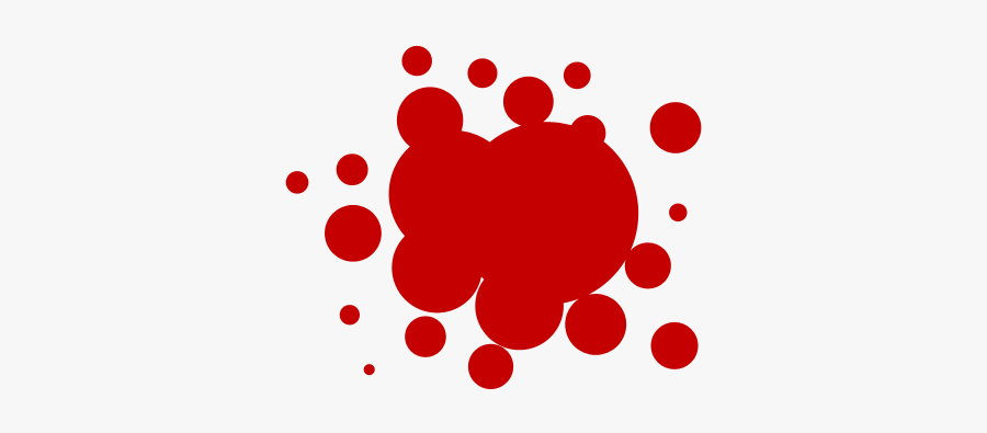 Blood Clip Art - Crop Shapes, Transparent Clipart