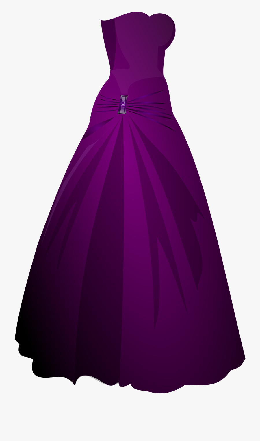Prom Dress Clip Art Cliparts - Gown Clipart, Transparent Clipart