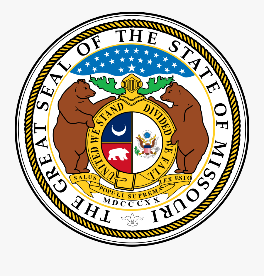 Missouri Flag Clipart - Missouri State Seal Png, Transparent Clipart