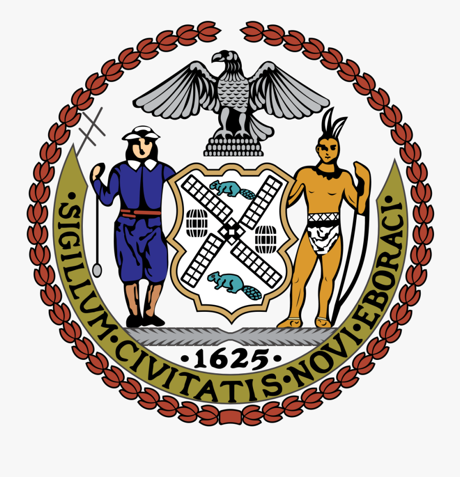 City Council Elections Tuesday - New York Colony Seal, Transparent Clipart