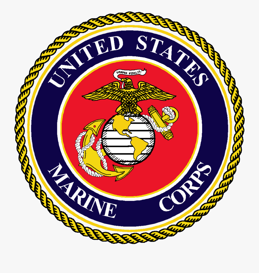 Marine Clipart Logo - United States Marines Seal, Transparent Clipart