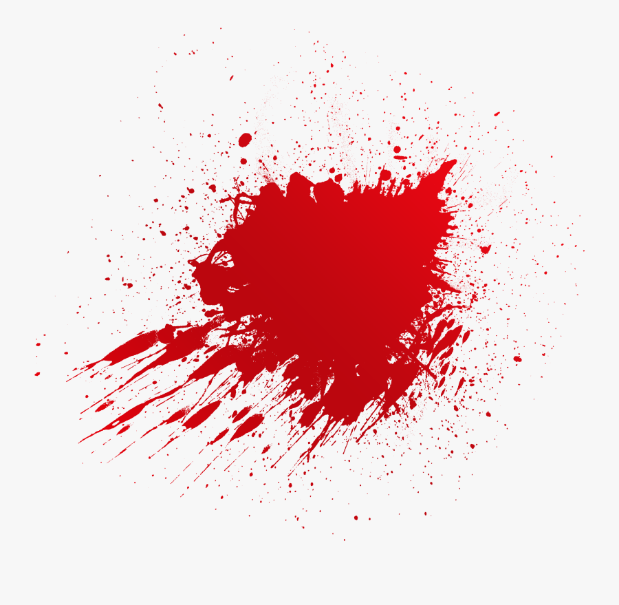 Pixel Clip Art - Blood Splatter Png, Transparent Clipart