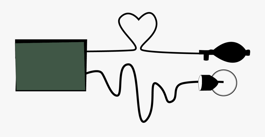 Blood Pressure Check, Transparent Clipart