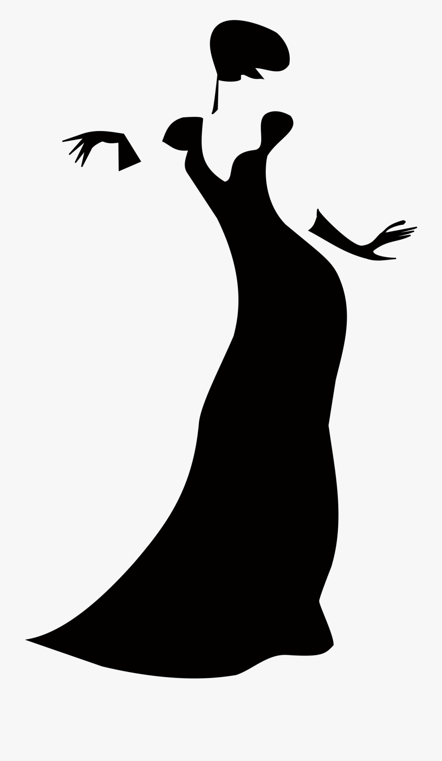 Dark Lady - Lady Clip Art, Transparent Clipart