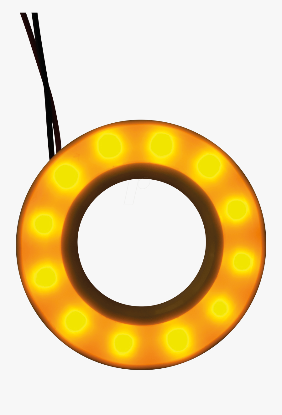 Halo-led, Ø16/35,5 Mm, Yellow, Yellow, Frosted - Polo Democratico Alternativo, Transparent Clipart