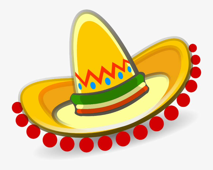 Transparent Cinco De Mayo Png - Sombrero Clip Art Png, Transparent Clipart