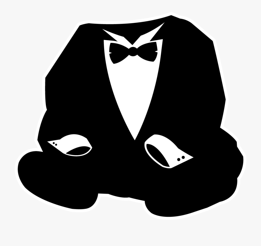 Logo Clip Art Black Product Font - Baby Tuxedo Clipart Png, Transparent Clipart