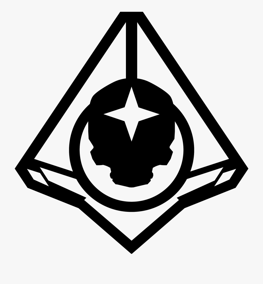 Transparent Mjolnir Clipart - Halo Emblems Fireteam Osiris, Transparent Clipart