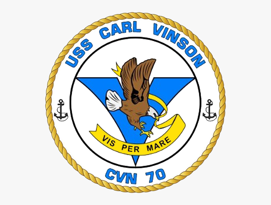 Transparent Presidential Seal Clipart - Uss Carl Vinson Logo, Transparent Clipart