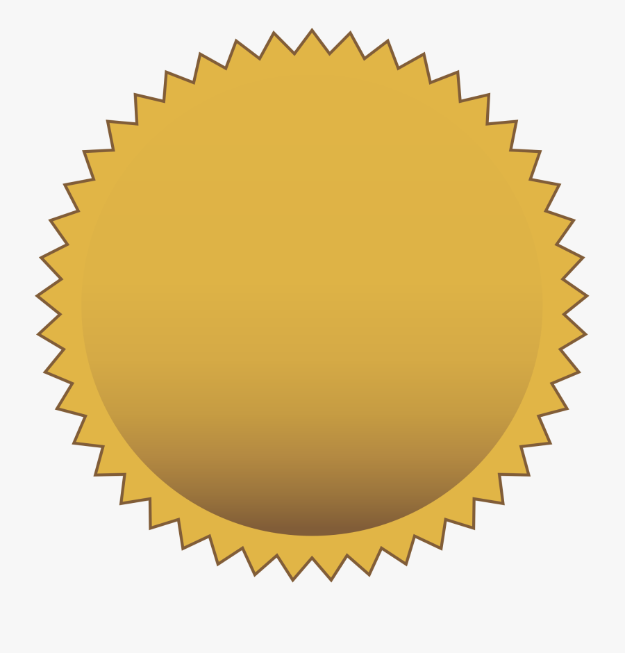 Kinguio Clipart Gold Crown - Seal Of Approval Png, Transparent Clipart