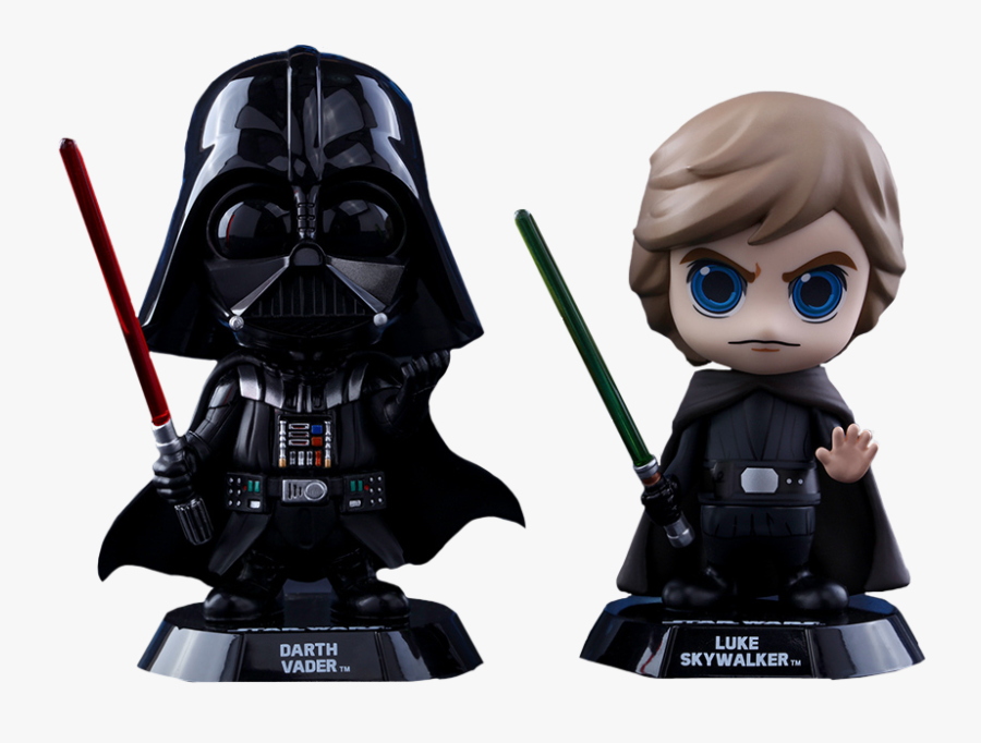 Darth Vader Luke Skywalker Clipart - Cosbaby Star Wars Luke, Transparent Clipart