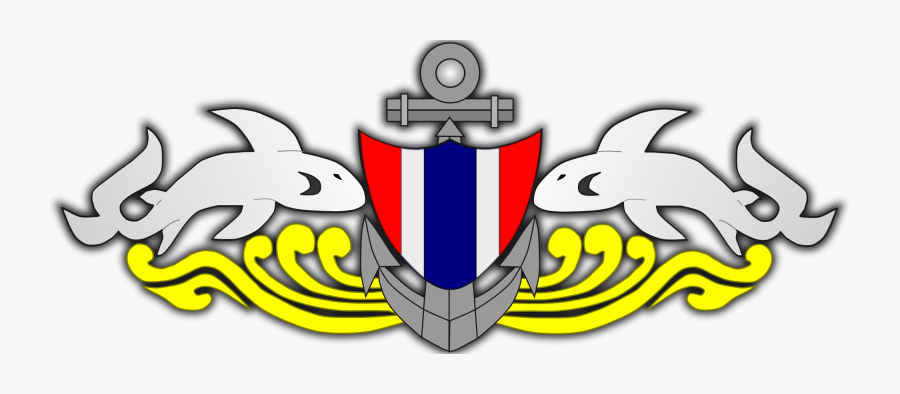 Cliparts For Free Download Navy Clipart Trident And - Royal Thai Navy Seal Logo, Transparent Clipart