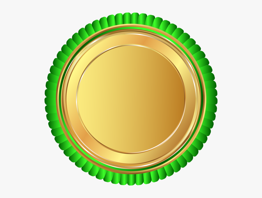 Seal Clipart Seal Face - Gold And Blue Background, Transparent Clipart