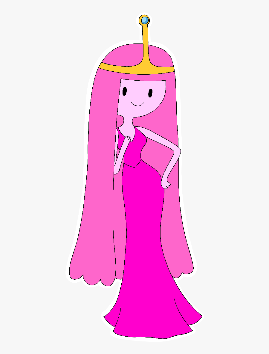 Princess Bubblegum Prom Dress - Dress Princess Bubblegum, Transparent Clipart