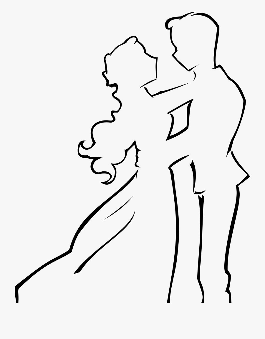 Prom Cliparts - Transparent Couple, Transparent Clipart
