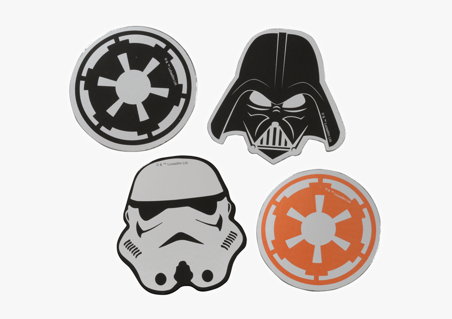 Darth Vader & Stormtrooper Confetti - Darth Vader, Transparent Clipart