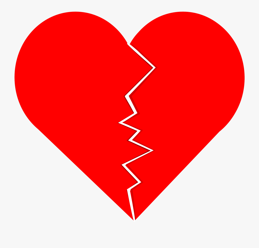High Resolution Broken Heart Png Clipart - Love Heart, Transparent Clipart