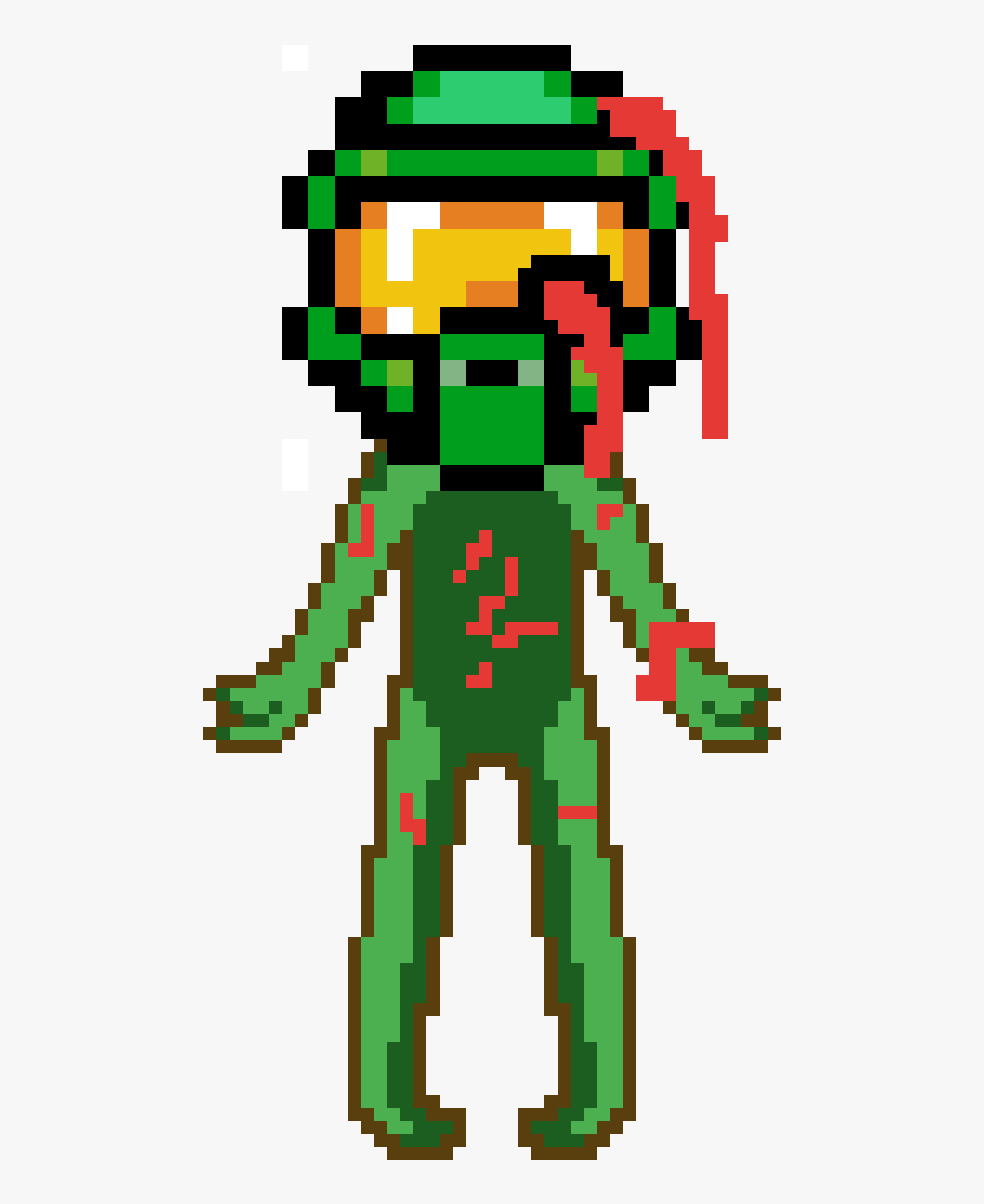Halo Master Chief Zombie - Master Chief Pixel, Transparent Clipart