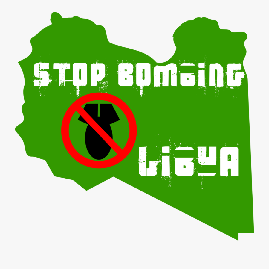 Stop Bombing Libya - Libya, Transparent Clipart
