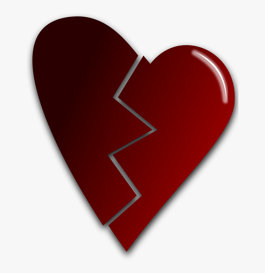 Broken Heart Vector Clipart Vector Clip Art Free - Broken Heart, Transparent Clipart