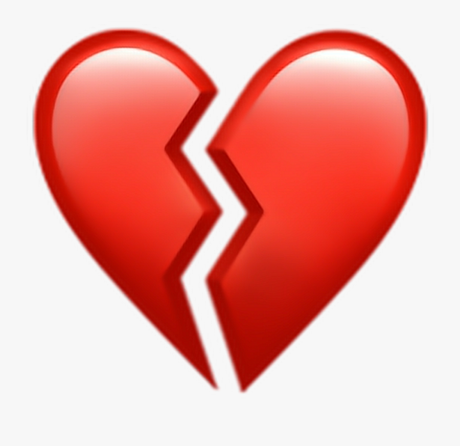 Broken Heart Clipart Picsart Transparent Broken Heart Emoji Free 