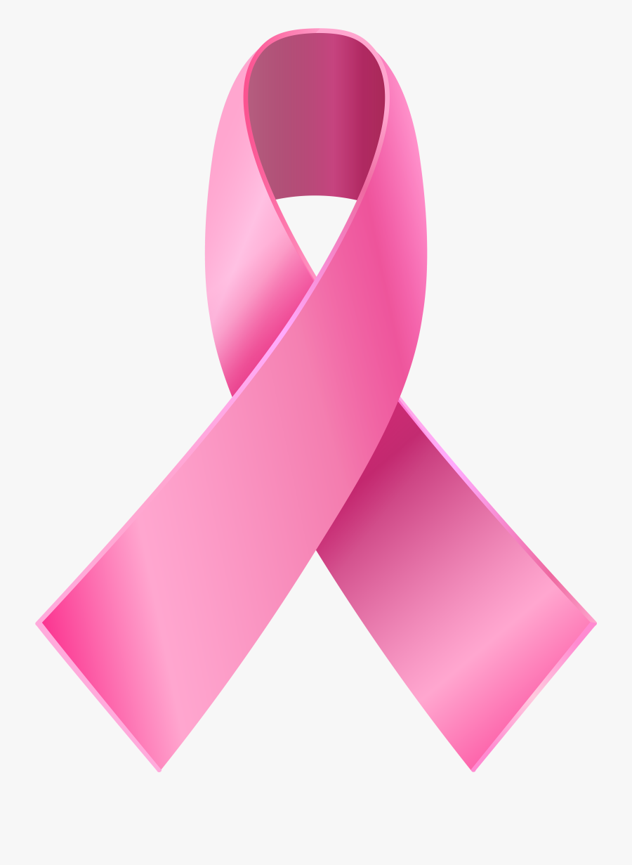 Pink Awareness Ribbon Png Clip Art - Breast Cancer Awareness Ribbon Png, Transparent Clipart