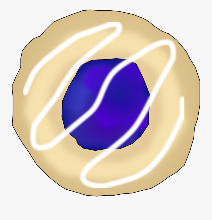 Purple,headgear,circle - Thumbprint Cookies Vector, Transparent Clipart