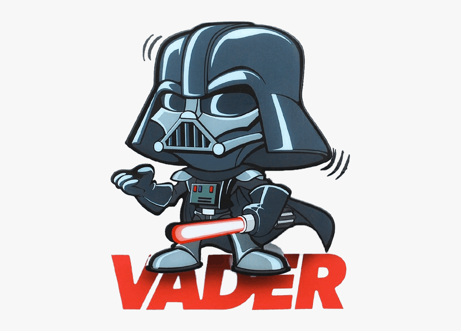 Star Wars Darth Vader Cartoon, Transparent Clipart