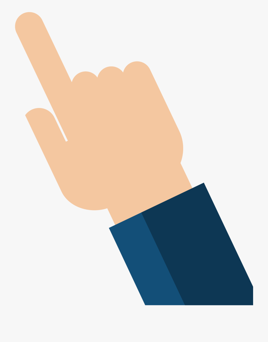 Clip Art Png For Free - Arm With Pointing Finger Clipart, Transparent Clipart